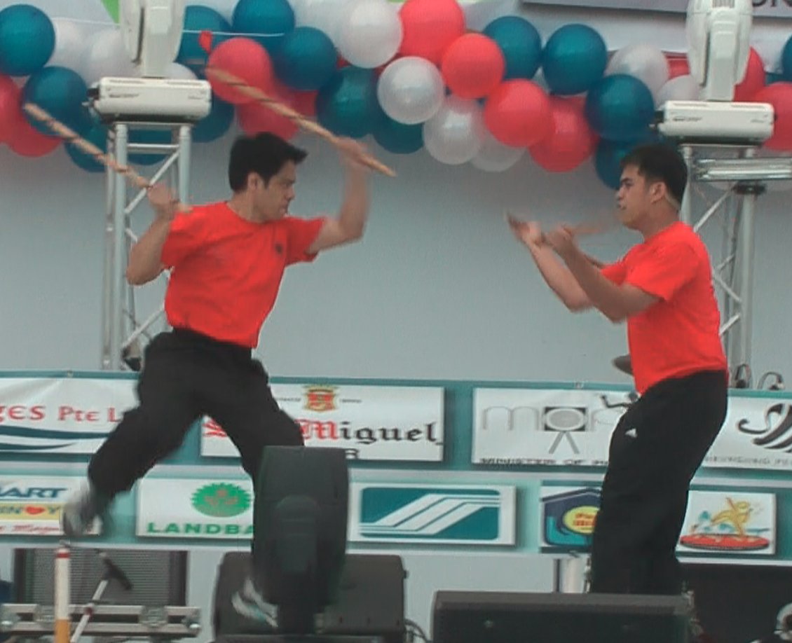 Arnis Two Stick Fighting Demonstration